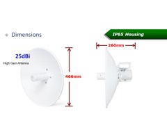 IP65 802.11ac 5GHz 900Mbps TDMA Outdoor Long Range Wireless