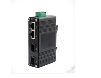 2-port 100/1000X SFP till 2-port 10/100/1000T 802.3at PoE+