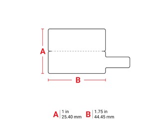 29,97mm bred x 20,02mm høy 1/250
