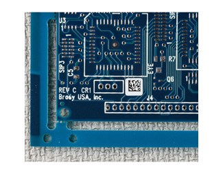 9,53mm bred x 9,53mm hög 1/10000st
