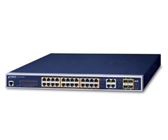 Layer 2  24-Port 10/100/1000T + 4-Port  SFP,Budget 440W