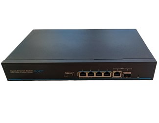 4x Gb PoE++ portar, 1x10/100/1000Base-TX,1st1000 Base-X SFP