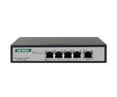 Direktronik Connect Omanagerad 4xPoE + 1xPD PoE