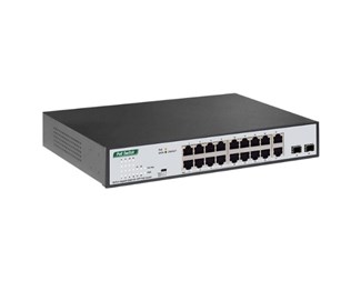 Direktronik Connect Omanagerad 16xPoE + 2xCombo SFP