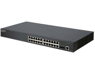 ECS4100-12T, 8x10/100/1000TX+ 2xSFP, 2xkombo RJ45/SFP