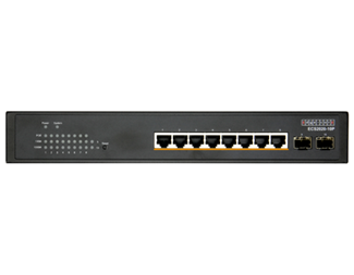 8x10/100/1000TX PoE + 2G SFP