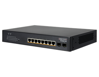 8x10/100/1000TX PoE + 2G SFP