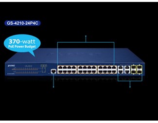 GS-4210-24P4C-370w budget