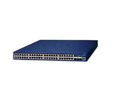 PoE + 48-Port 10/100/1000BASE-T RJ45,6 1G/10GBASE-X SFP+