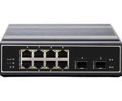 POE, 2-port 1000X SFP till 8-port 10/100/1000T