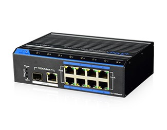 8 x 10/100TX PoE 30 W + 1 x Gigabit SFP/RJ45 uplink