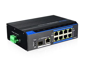 8 x 10/100TX PoE 30 W + 1 x Gigabit SFP/RJ45 uplink