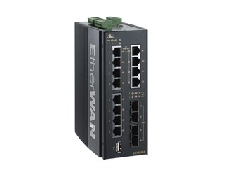 12x RJ45, + 4x 1/10G SFP+