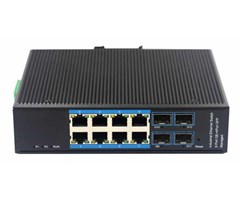 8 x 10/100/1000TX PoE 150W, 4 x 1000Base SFP