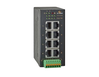 8x10/100/1000TX,-40C ~ 75C, 12-48VDC