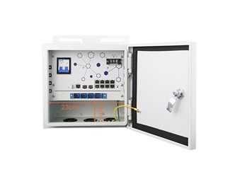 kabinettmål 260x280x200mm, 200W PSU