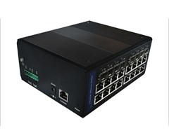 16x10/100/1000TX, 8-Port 100/1000Base-X SFP, 802.3at PoE