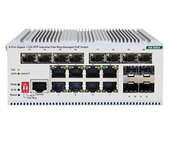 Direktronik Pro administrert 8xPoE + 12xSFP