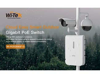 8st PoE+ 30W, 1x GE TX, 1xGE SFP, 230V in, 110W POE Budget
