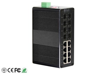 8-Port 10/100/1000T + 8-Port 100/1000X SFP