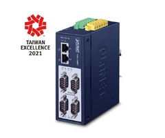 IMG-2400T 4-Port RS232/RS422/RS485,2xRJ45, -40~75