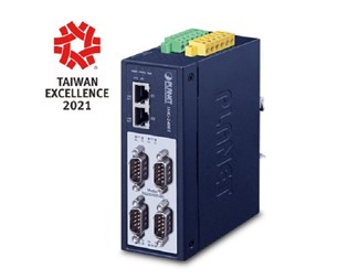 IMG-2400T 4-Port RS232/RS422/RS485,2xRJ45, -40~75