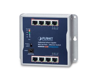 8-Port 10/100/1000T POE+ ,IP30,-20-60,inkl adapter 54V 72W