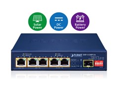 POE++, POE+, passiv Poe og 1-ports 1000X SFP