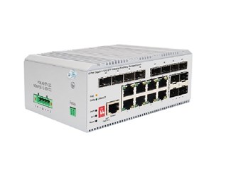 Direktronik Pro administrert 8xPoE + 12xSFP