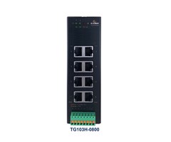 TG103H-0800, POE +, 8x10 / 100 / 1000TX, -40C ~ 75C, Strømbudsjett 270W