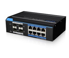 8x10/100/1000TX PoE 4x Gigabit SFP