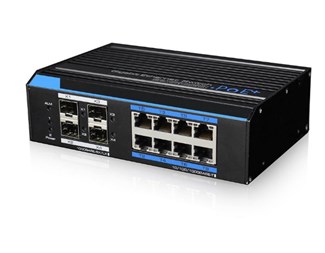 8x10/100/1000TX PoE 4x Gigabit SFP