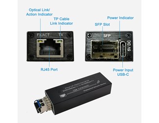 100/1000 SFP till 10/100/1000Base-T