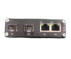 2-port 100/1000X SFP till 2-port 10/100/1000T 802.3at PoE+