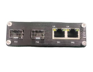 2-port 100/1000X SFP till 2-port 10/100/1000T 802.3at PoE+