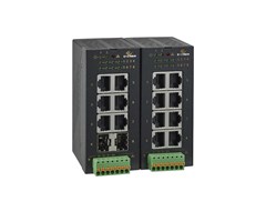 8x10/100/1000TX,-40C ~ 75C, 12-48VDC