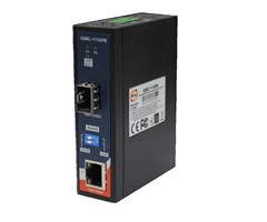 10/100/1000TX till 100/1000Base-SFP -40/70°C PoE Reset