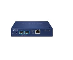 10Gbps 1xRJ45 2xSFP+ Managerad Mediakonverterare