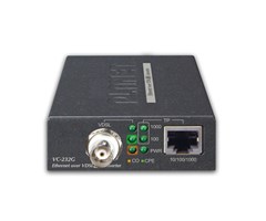 1-Port 10/100/1000T Ethernet över Coaxial konverter