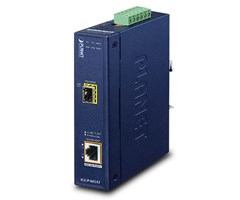 10Gbps 1xRJ45 1xSFP+ Managerad Mediakonverterare