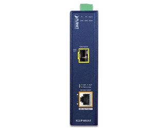 10Gbps 1xRJ45 1xSFP+ Managerad Mediakonverterare