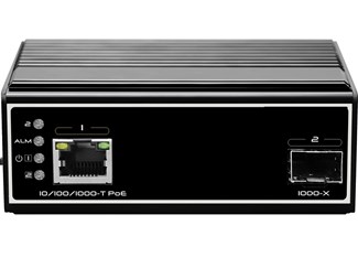 1-port 100/1000X SFP till 1-port 10/100/1000T
