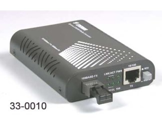 10/100TX til 100FX, MM-SC 2 km