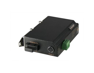 10/100TX till 100FX, MM-SC, 2km, PoE/PSE