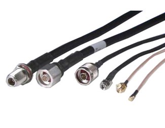 5,0 mtr N Male/ N Female RG214  kabel
