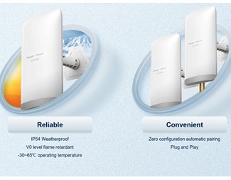 RG-EST350 Bridge PtP 802.11ac Full Duplex, kit