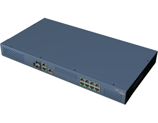 WAN 2 x GE, LAN 8 x GE, 1 x USB 3.0 for 150 AP-er