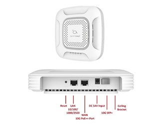 Wi-Fi 7 Tri-Radio,10 000 Mbps, SFP+,1x RJ-45 10Gbps POE++, S
