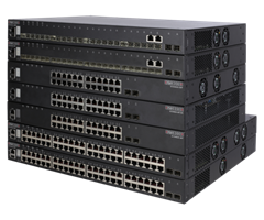24x10/100/1000TX, 2x10G SFP+, 1 exp plass 2x10G SFP+