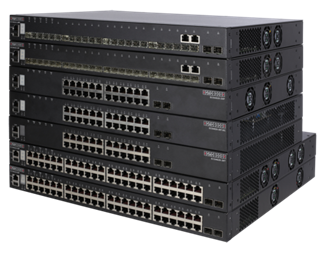 24x10/100/1000TX, 2x10G SFP+, 1 exp plass 2x10G SFP+